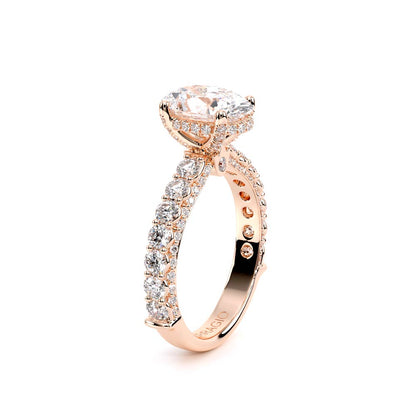 Verragio Pave Oval Engagement Ring