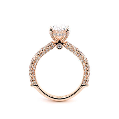 Verragio Pave Oval Engagement Ring