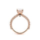 Verragio Pave Oval Engagement Ring