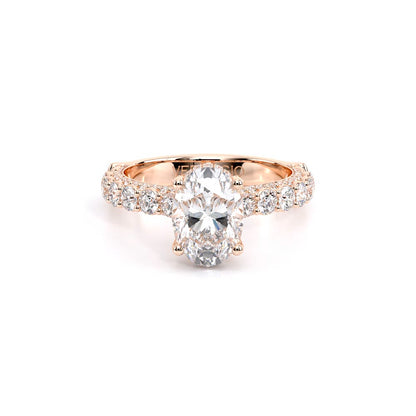 Verragio Pave Oval Engagement Ring