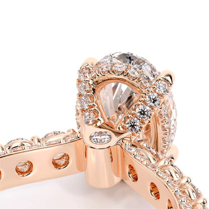 Verragio Pave Oval Engagement Ring