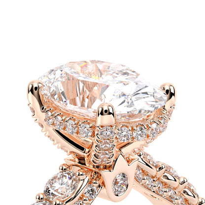 Verragio Pave Oval Engagement Ring