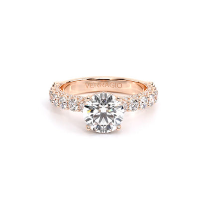 Verragio Pave Round Engagement Ring