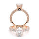 Verragio Pave Oval Engagement Ring