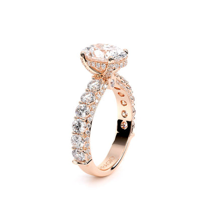 Verragio Pave Oval Engagement Ring