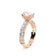 Verragio Pave Oval Engagement Ring