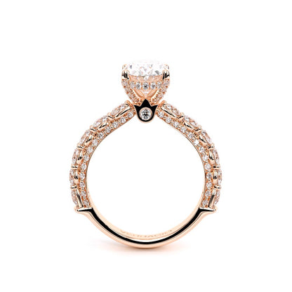 Verragio Pave Oval Engagement Ring