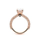 Verragio Pave Oval Engagement Ring
