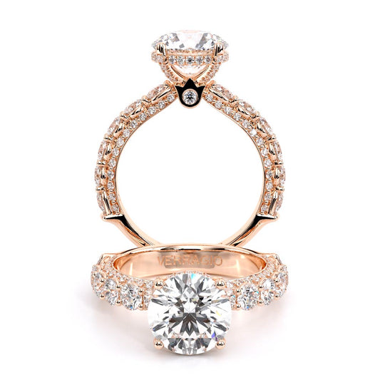 Verragio Pave Round Engagement Ring