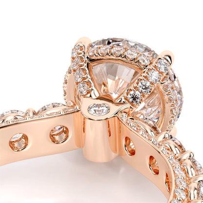 Verragio Pave Round Engagement Ring
