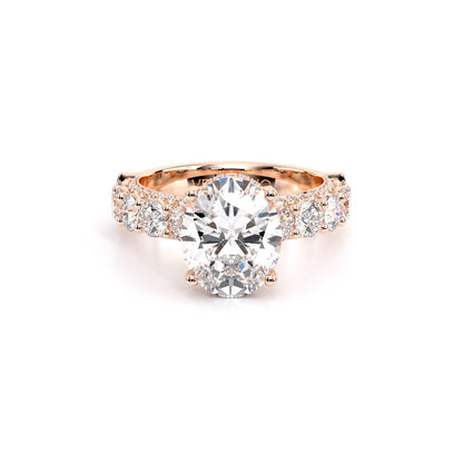Verragio Pave Oval Engagement Ring