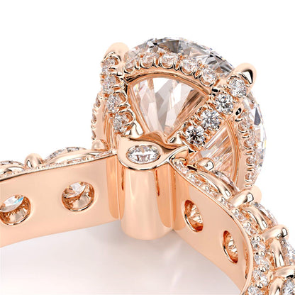 Verragio Pave Oval Engagement Ring