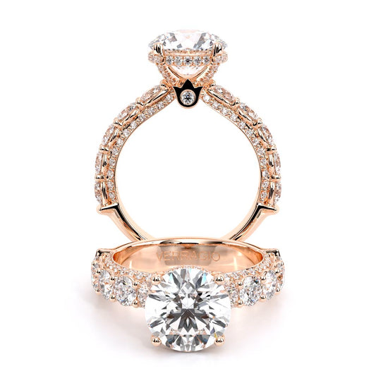 Verragio Pave Round Engagement Ring