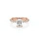 Verragio Halo Emerald Engagement Ring