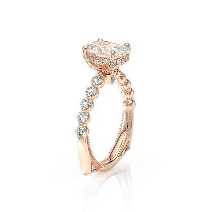 Verragio Halo Oval Engagement Ring