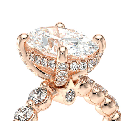 Verragio Halo Oval Engagement Ring