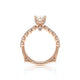 Verragio Halo Pear Engagement Ring