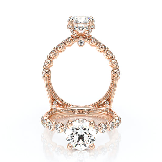 Verragio Halo Round Engagement Ring