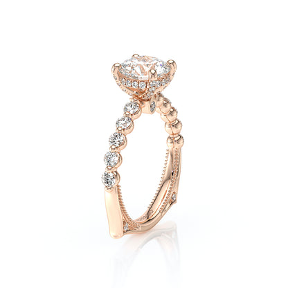 Verragio Halo Round Engagement Ring