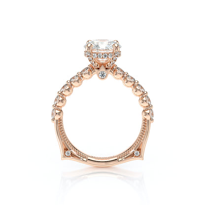 Verragio Halo Round Engagement Ring