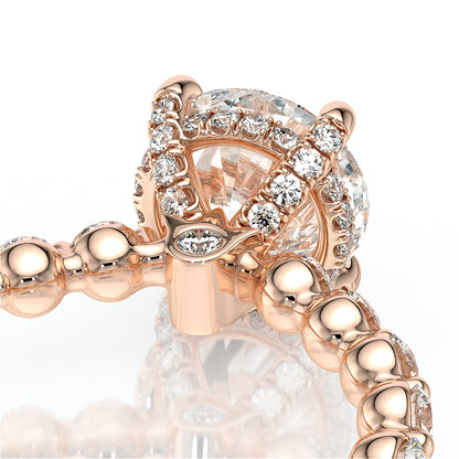 Verragio Halo Round Engagement Ring