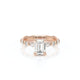 Verragio Halo Emerald Engagement Ring