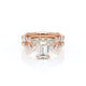 Verragio Halo Emerald Engagement Ring