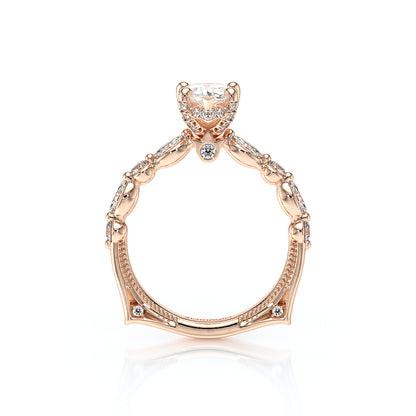 Verragio Halo Pear Engagement Ring