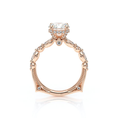 Verragio Halo Round Engagement Ring