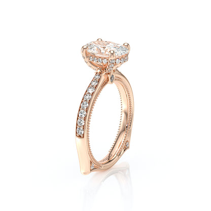 Verragio Halo Oval Engagement Ring
