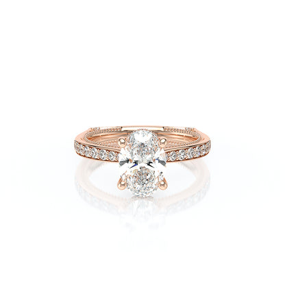 Verragio Halo Oval Engagement Ring