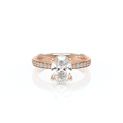 Verragio Halo Oval Engagement Ring
