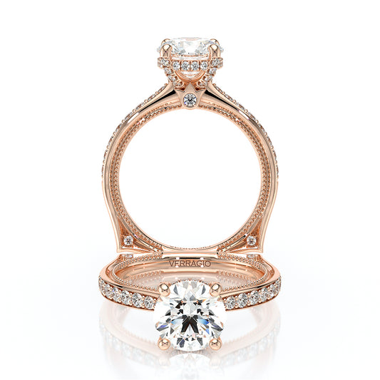 Verragio Halo Round Engagement Ring