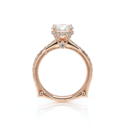 Verragio Halo Round Engagement Ring