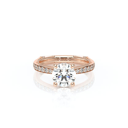 Verragio Halo Round Engagement Ring