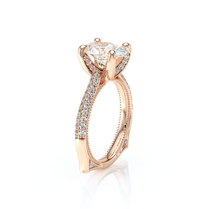 Verragio Halo Oval Engagement Ring