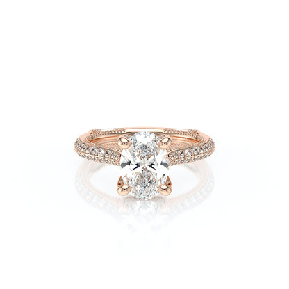 Verragio Halo Oval Engagement Ring