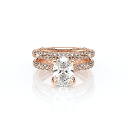Verragio Halo Oval Engagement Ring