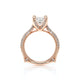 Verragio Halo Princess Engagement Ring