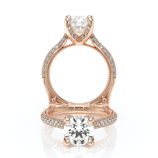 Verragio Halo Round Engagement Ring