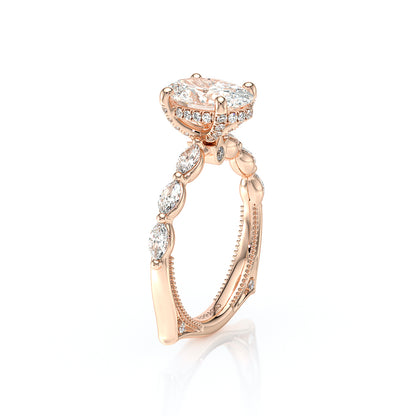 Verragio Halo Oval Engagement Ring
