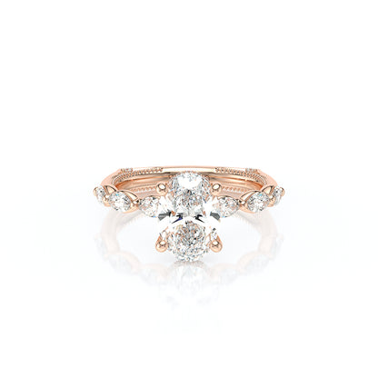 Verragio Halo Oval Engagement Ring