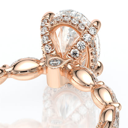 Verragio Halo Oval Engagement Ring
