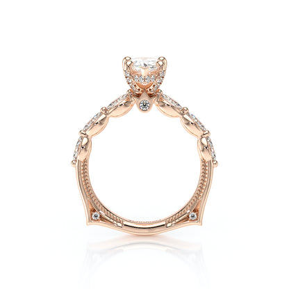 Verragio Halo Pear Engagement Ring