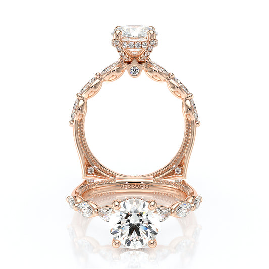 Verragio Halo Round Engagement Ring