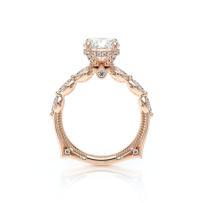 Verragio Halo Round Engagement Ring