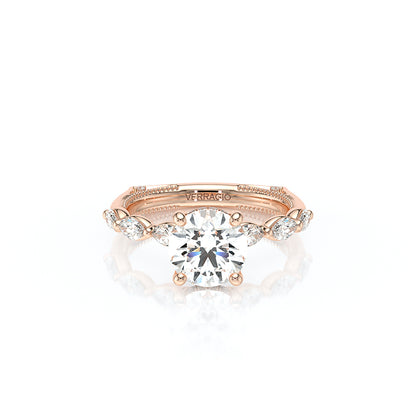 Verragio Halo Round Engagement Ring