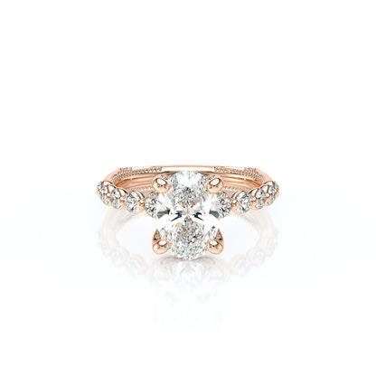Verragio Halo Oval Engagement Ring