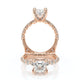 Verragio Halo Princess Engagement Ring