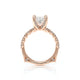 Verragio Halo Princess Engagement Ring